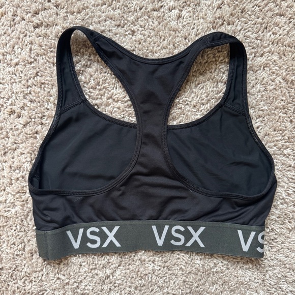 Victoria’s Secret VSX Black Sports Bra - Medium - Gym, Workout, Yoga Essential - Picture 4 of 6